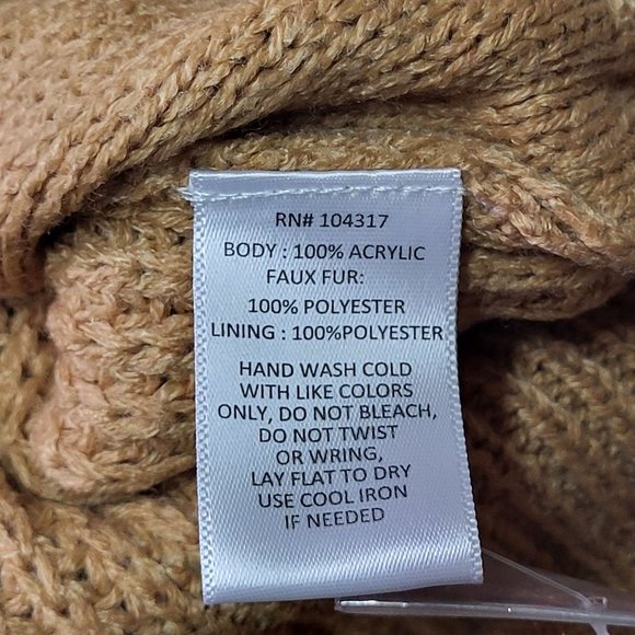 New‎ Derek Heart Women's Sweater Size Medium Brown Long Sleeve Button Warm Top - Picture 9 of 16